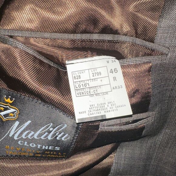 Custom Blazer with super 120’s from Loro Piana - Picture 5 of 9